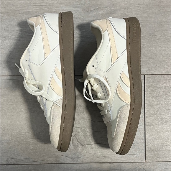 Reebok Women's Forte Lounger Double-up Cream Nude Sneakers, Size 8.5 - Picture 6 of 9